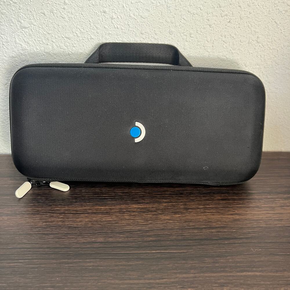 Steam Deck Carrying Case Hard Shell Travel Case Black Zipper Storage